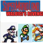 Fake Gameboy Game | 4; WALUIGI'S REVENGE | image tagged in fake gameboy game | made w/ Imgflip meme maker