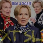 Plandemc Safety First: Before you get caught in this COVID deep shift- And before you Slip up on a Door Knob...-Dr. Deborah Birx | Use a Scarf | image tagged in chaos theory,covid-19,pandemic,panic attack,suicide hotline,the great awakening | made w/ Imgflip meme maker