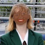 Millie Williams does Black Face