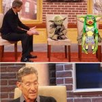 Baby Yoda Maury Povich | YOU SAID THAT YOU WERE CELEBATE; THIS PATERNITY TEST PROVES THAT WAS A LIE | image tagged in baby yoda maury povich | made w/ Imgflip meme maker