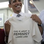 Barack Obama feminist meme