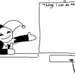 all the things jevil is better at then u meme