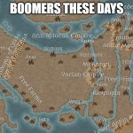 Boomers | BOOMERS THESE DAYS | image tagged in old anton | made w/ Imgflip meme maker