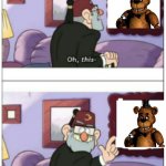 freddy fazbear | image tagged in this is good | made w/ Imgflip meme maker