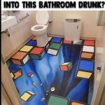 3-D Bathroom | image tagged in bill m | made w/ Imgflip meme maker
