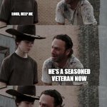 Coral adds some salt | DID YOU HEAR ABOUT THE MAN WHO SURVIVED PEPPER SPRAY AND MUSTARD GAS? LORD, HELP ME; HE'S A SEASONED VETERAN NOW; A SEASONED VETERAN, CORAL | image tagged in coral | made w/ Imgflip meme maker