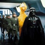 Big Bird and Darth Vader