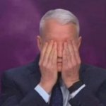 Anderson Cooper double facepalm