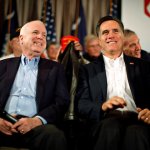 McCain Romney laugh