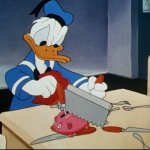 Donald Duck Piggy Bank meme