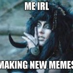 Stoneheart Stare | ME IRL; MAKING NEW MEMES | image tagged in stoneheart stare | made w/ Imgflip meme maker