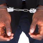 Black Man In Handcuffs