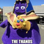 thanos | NOBODY:; THE THANOS FROM ROBLOX: | image tagged in thanos from fortnite | made w/ Imgflip meme maker