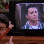 Joey seeing himself on TV