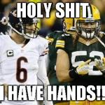 Packers | image tagged in memes,packers,hands,funny | made w/ Imgflip meme maker