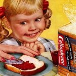 Creppy Vintage Toast Girl