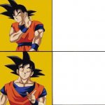 Goku Drake Hotline meme