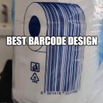 TP Barcode Design | BEST BARCODE DESIGN | image tagged in tp barcode | made w/ Imgflip meme maker