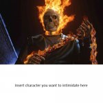 Ghost Rider Wants To Teach X A Lesson