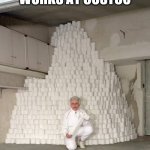 Toilet paper | MY BROTHER WORKS AT COSTCO | image tagged in toilet paper | made w/ Imgflip meme maker