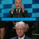 Crazy Ass Biden Bug Eyed Clinton meme