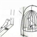 Bird in a cage meme