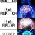 Girlfriend dick pic confused boi AI sex joke