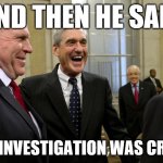 Mueller investigation meme