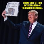 Trump Lincoln comparison