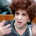 Gina Lollobrigida angry
