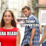 Trump supporters Tara Reade