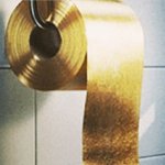 Golden toilet paper mine!!!!!!!