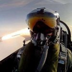 Fighter pilot missile danish f-16