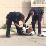 Stormtrooper getting arrested