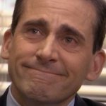 the office michael crying