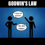 Godwin’s Law meme