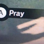 A to pray