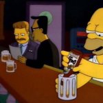 Homer simpson beer