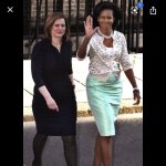 Michelle Obama pregnant | image tagged in michelle obama | made w/ Imgflip meme maker