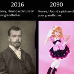 Honey i found a picture of your grandfather | image tagged in honey i found a picture of your grandfather | made w/ Imgflip meme maker