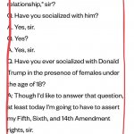 Epstein depo transcript Trump