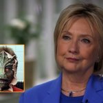 Reptile Hillary Clinton