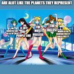 think about it | WHEN U REALIZE THE SAILOR GUARDIANS ARE ALOT LIKE THE PLANETS THEY REPRESENT; THE TALLEST; THE SHORTEST OUT OF ALL OF THEM; THE MOST USELESS; A LOT OF PEOPLE LIKE; NAMED AFTER SOMEONE PRETTY AND IS PRETTY | image tagged in sailor moon get well | made w/ Imgflip meme maker