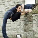 Flexible Girl | FLEXIBLE GIRL:; ME:
 CAN I BUY YOU AN ISLAND | image tagged in flexible girl,memes,funny,funny memes | made w/ Imgflip meme maker