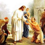 Jesus Healing Leper