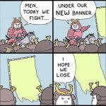 Men, Today we fight