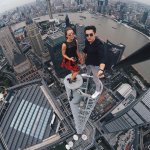 Skyscraper selfie