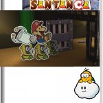 Paper Mario 64 the thousand year prison sentence | (C) Nintendo 2020 | image tagged in blank switch game | made w/ Imgflip meme maker