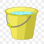 Bucket of water