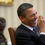 Obama laugh